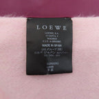 Loewe Anagram Scarf Lambskin Cashmere Purple Pink