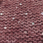 Louis Vuitton Monogram Sequin Scarf Mohair Nylon Cotton Boldpurple