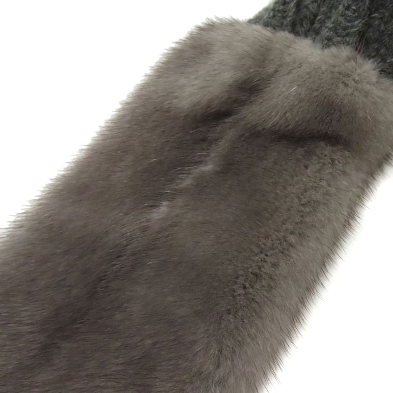 Prada Fur Scarf Fur Wool