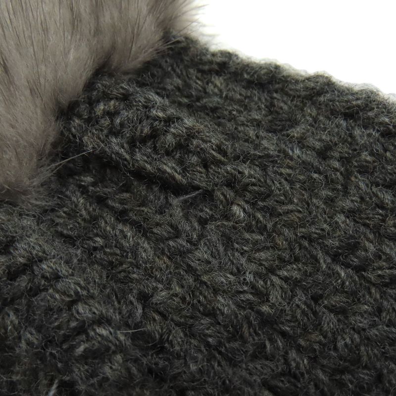 Prada Fur Scarf Fur Wool