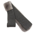 Prada Fur Scarf Fur Wool