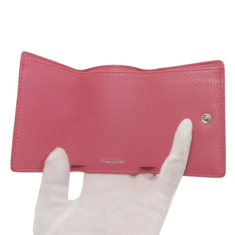 Balenciaga Paper Mini Wallet Compact Bifold