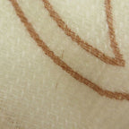 Chanel CC Logo Shawl Wool Yellow Beige