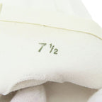 Hermes Logo Leather Gloves