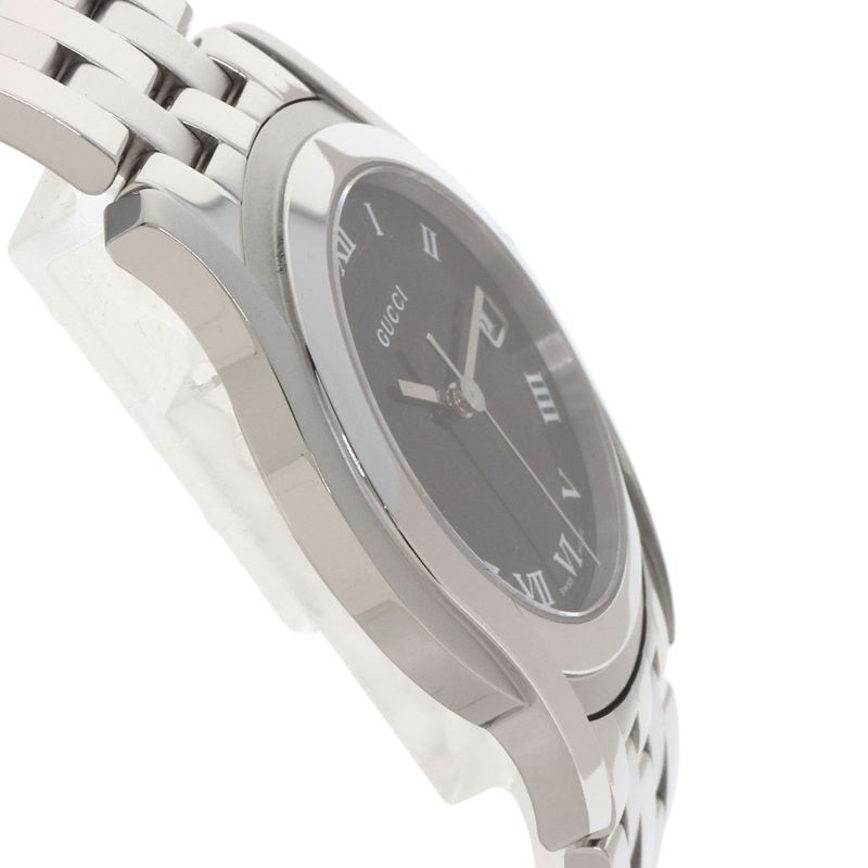 Gucci Round Face Watch SS