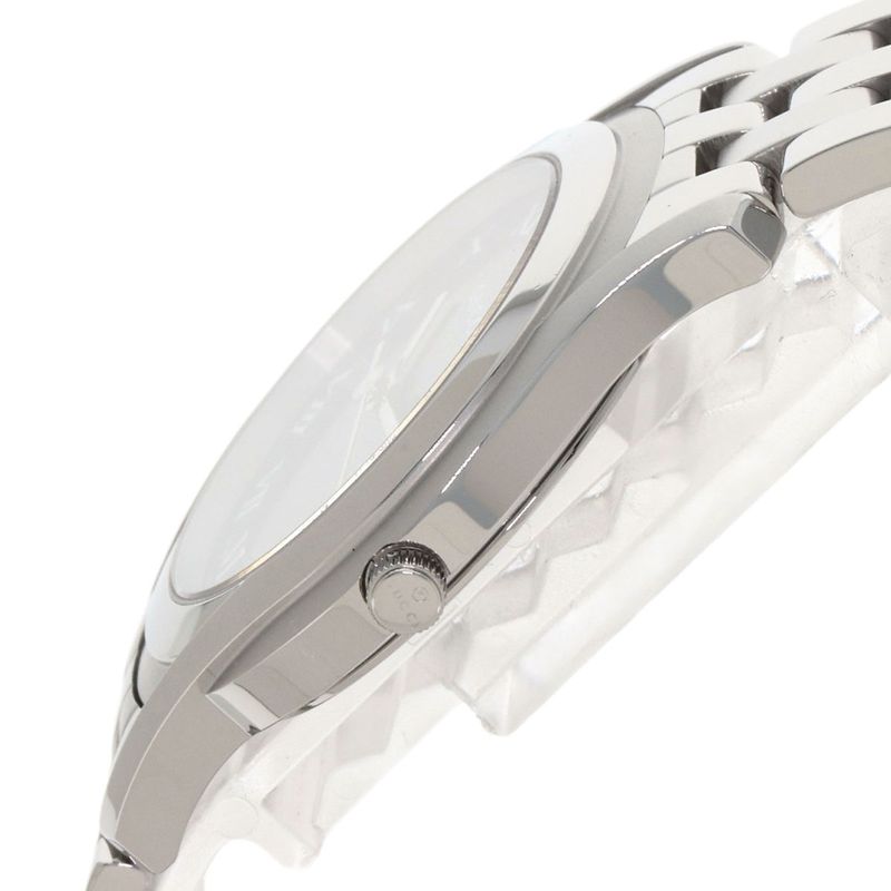 Gucci Round Face Watch SS