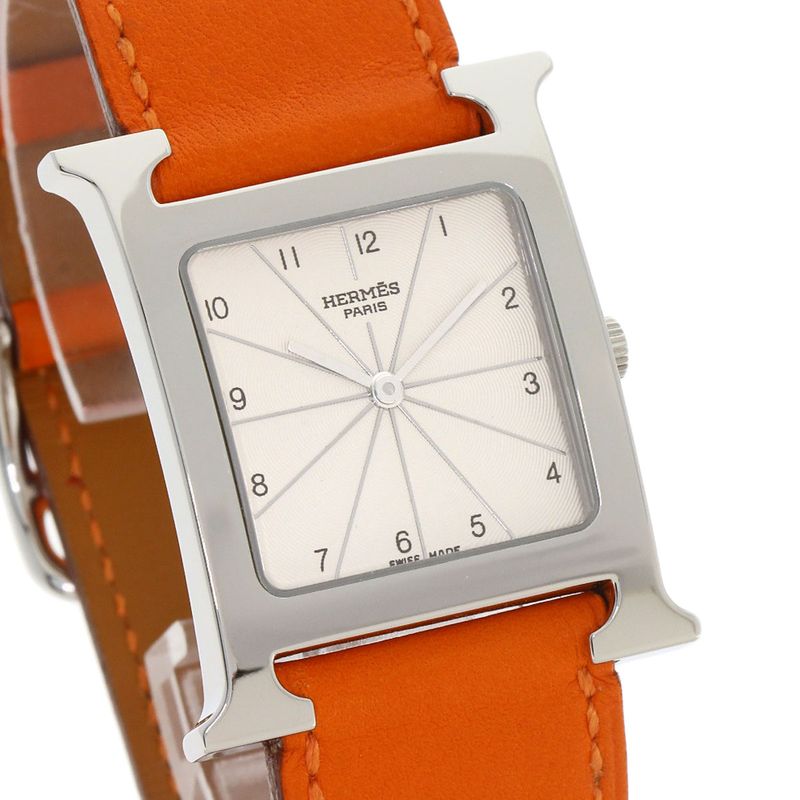 Hermes Watch SS Leather