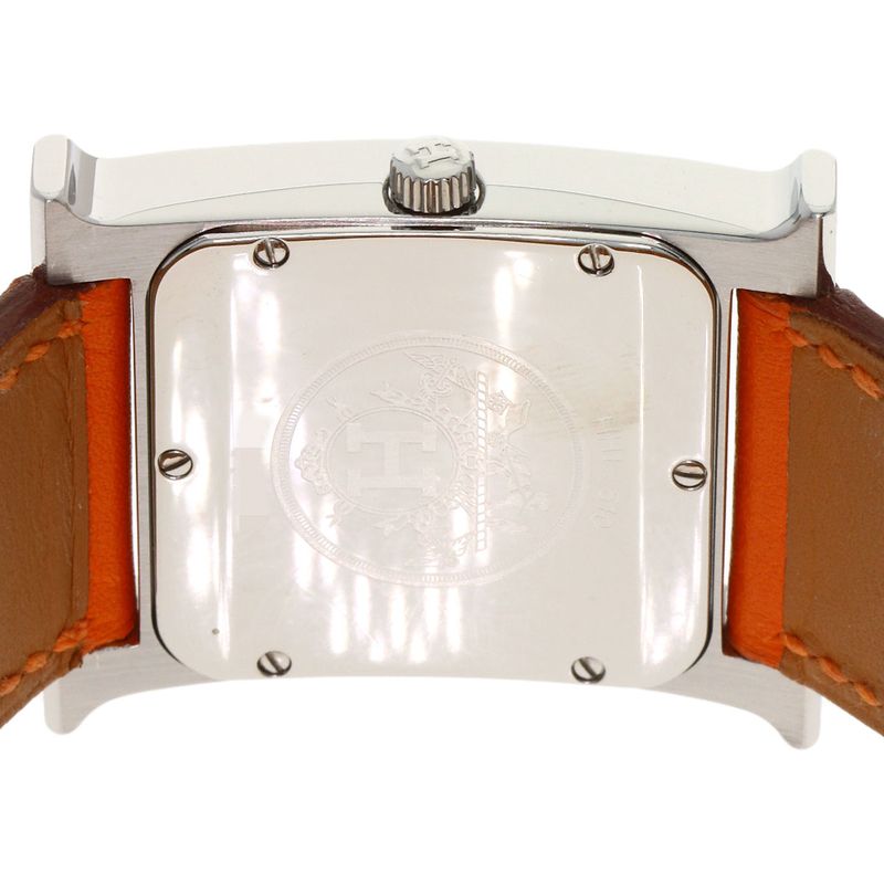 Hermes Watch SS Leather