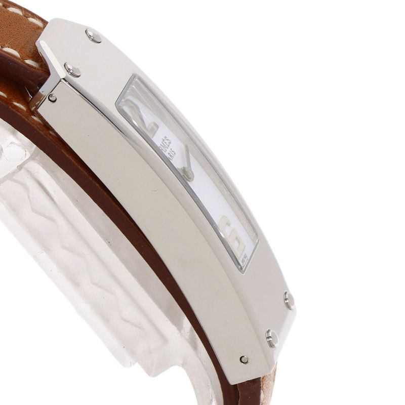 Hermes Kelly 2 Double Tour Watch SS Leather Handbag