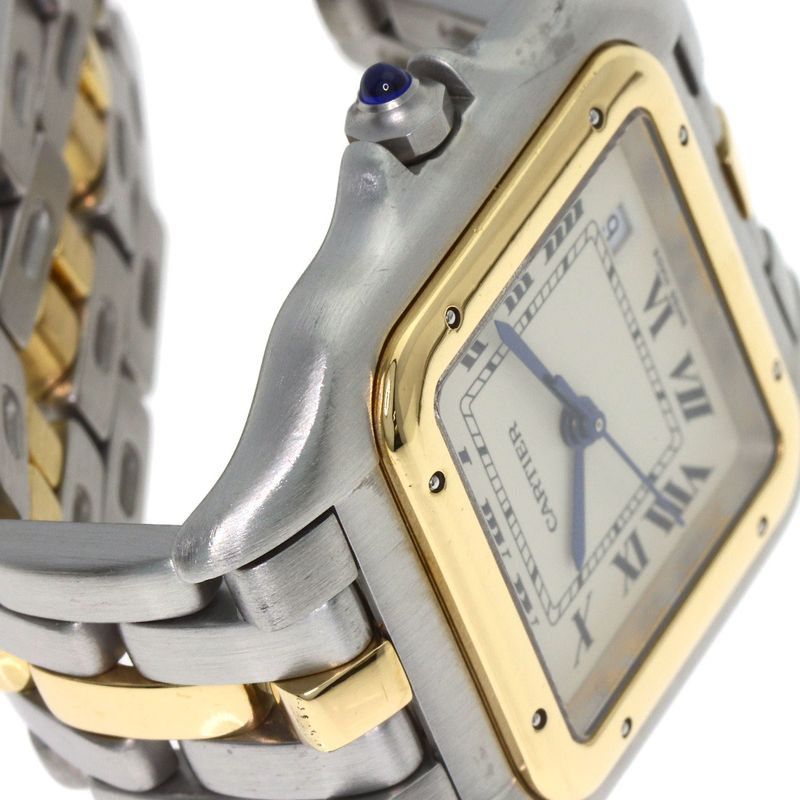 Cartier Pantel MM 1 Row Watch SS Yellow Gold Boys