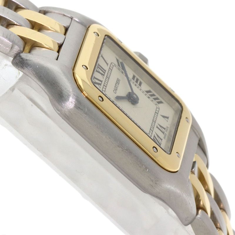Cartier Pantel SM 2 Row Watch SS Yellow Gold