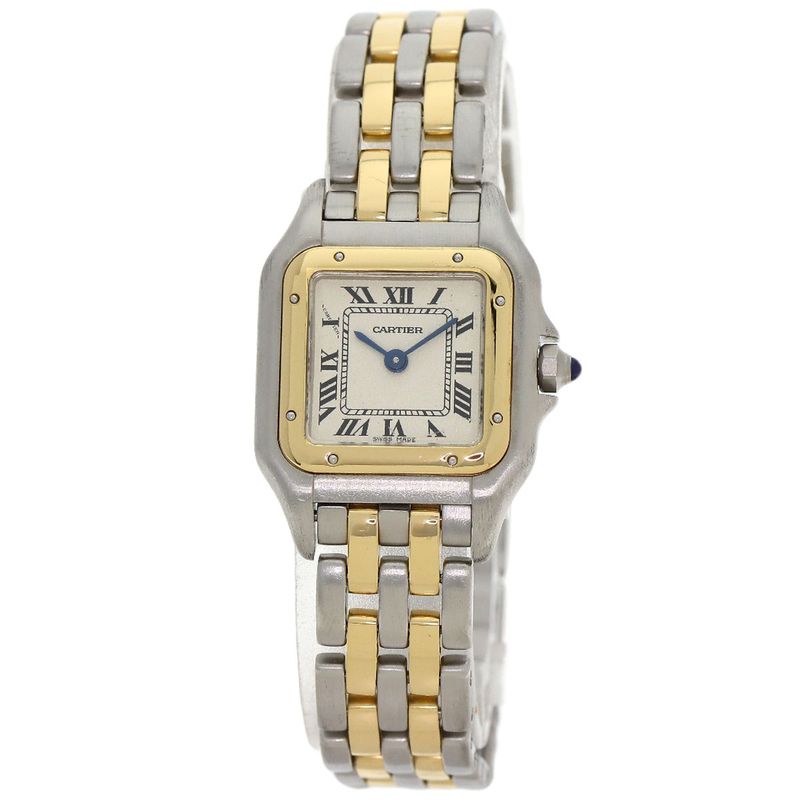 Cartier Pantel SM 2 Row Watch SS Yellow Gold