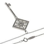 Tiffany & Co Gray Ski Diamond Necklace