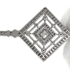 Tiffany & Co Gray Ski Diamond Necklace
