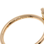 Tiffany & Co Paper Flower Diamond Ring 18K Pink Gold