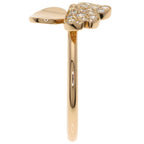 Tiffany & Co Paper Flower Diamond Ring 18K Pink Gold
