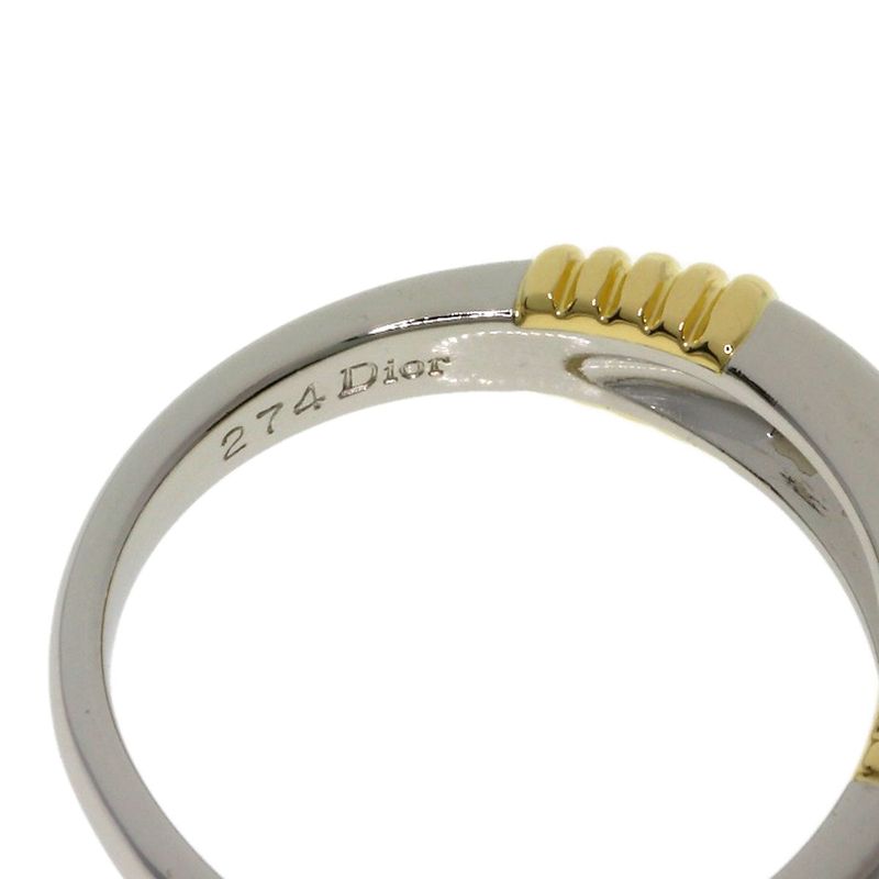 Dior Diamond Ring 18K Yellow Gold