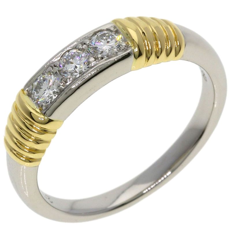 Dior Diamond Ring 18K Yellow Gold