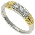 Dior Diamond Ring 18K Yellow Gold