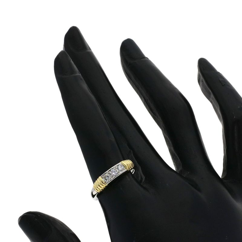 Dior Diamond Ring 18K Yellow Gold