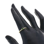 Cartier Twist Emerald 51 Ring 18K Yellow Gold 18K White Pink