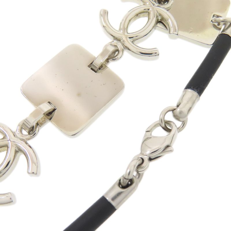 Chanel CC Logo Bracelet Metal