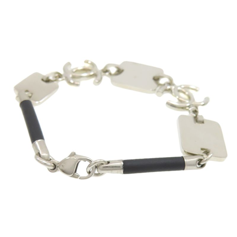 Chanel CC Logo Bracelet Metal