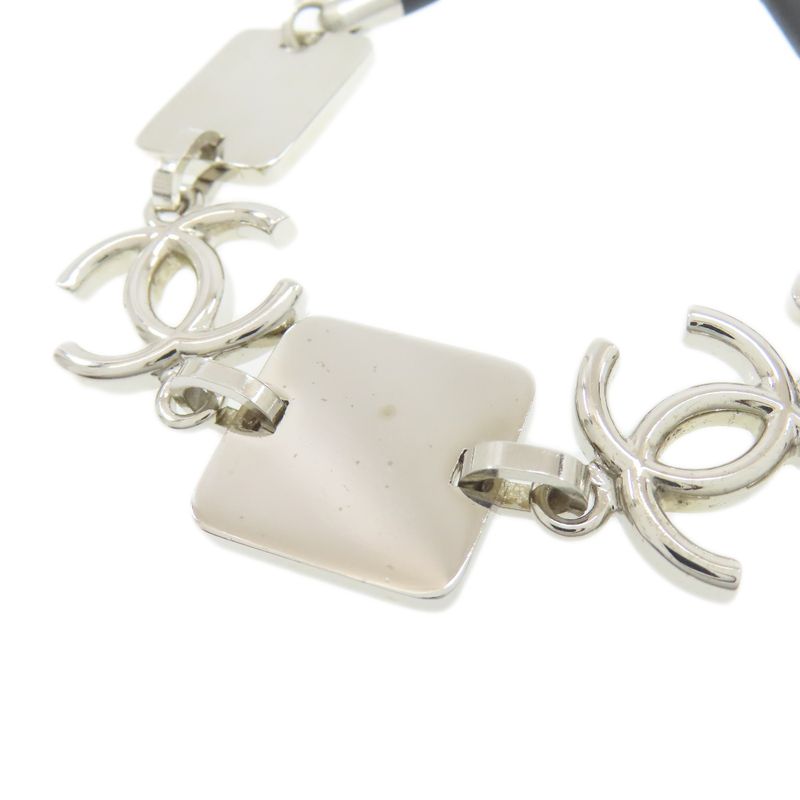 Chanel CC Logo Bracelet Metal