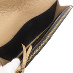 Louis Vuitton Portefeuille Emily Wallet Black Beige