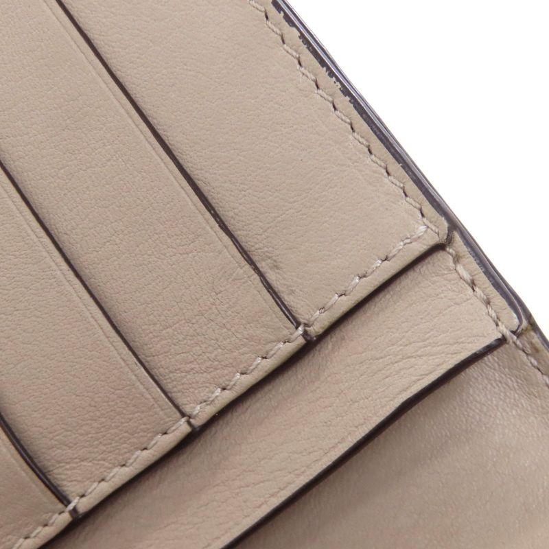 Loewe Anagram Radical Wallet Leather Gray Green