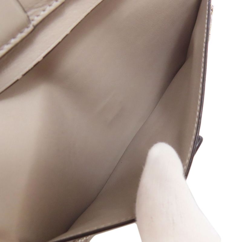 Loewe Anagram Radical Wallet Leather Gray Green