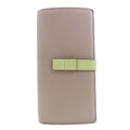 Loewe Anagram Radical Wallet Leather Gray Green