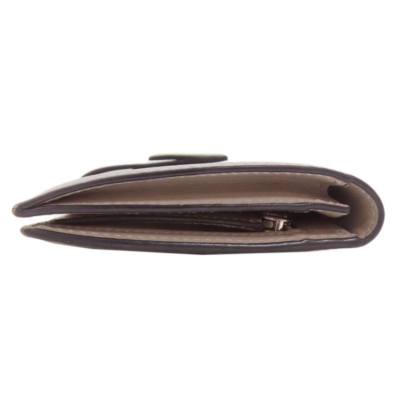 Loewe Anagram Radical Wallet Leather Gray Green