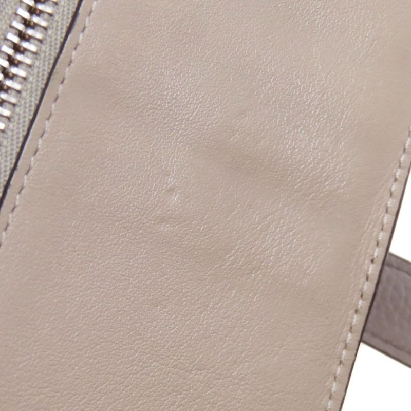 Loewe Anagram Radical Wallet Leather Gray Green
