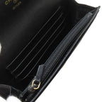 Chanel Camellia Quilted Ginza Limited Gold Wallet
