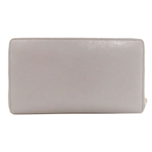 Balenciaga Logo Wallet Leather