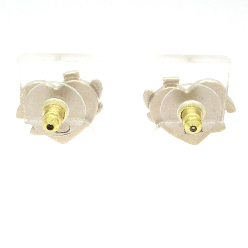 Chanel Earrings Gold Clear