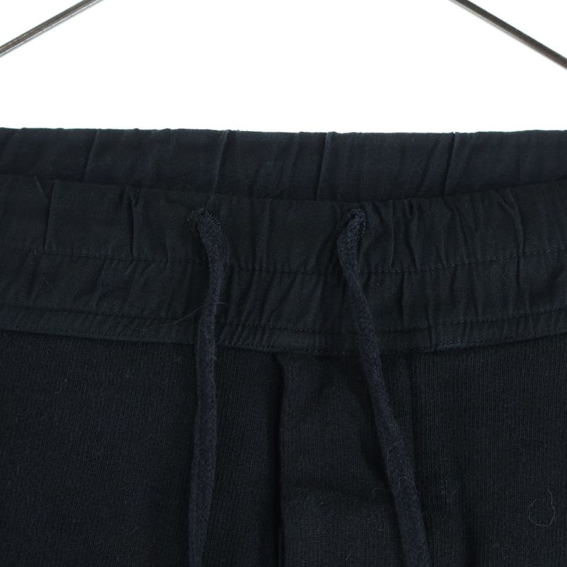 Saint Laurent Paris Button Fly Easy Sweatshirt Jogger Pants Black