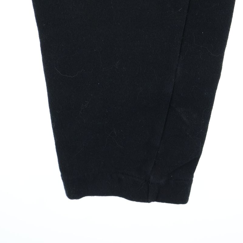 Saint Laurent Paris Button Fly Easy Sweatshirt Jogger Pants Black