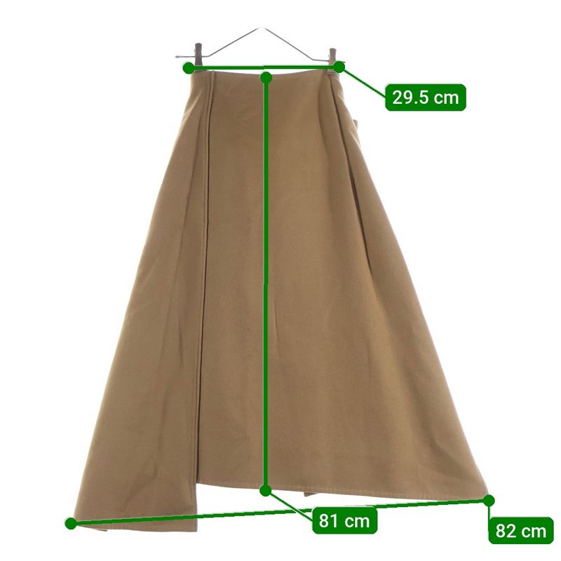 Loewe Collection Skirt Beige Wool