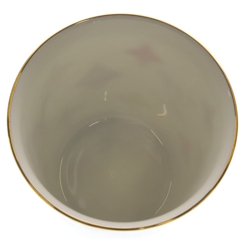 Louis Vuitton Monogram Flower Porcelain Mug Tableware White Hat