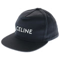 Celine Baseball Cap Panel Cap Hat Black