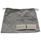 Balenciaga Alpinestars Leather Glove Zip Pouch