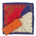 Hermes Scarf Silk Souvenirs de Paris Memories of Eiffel Tower