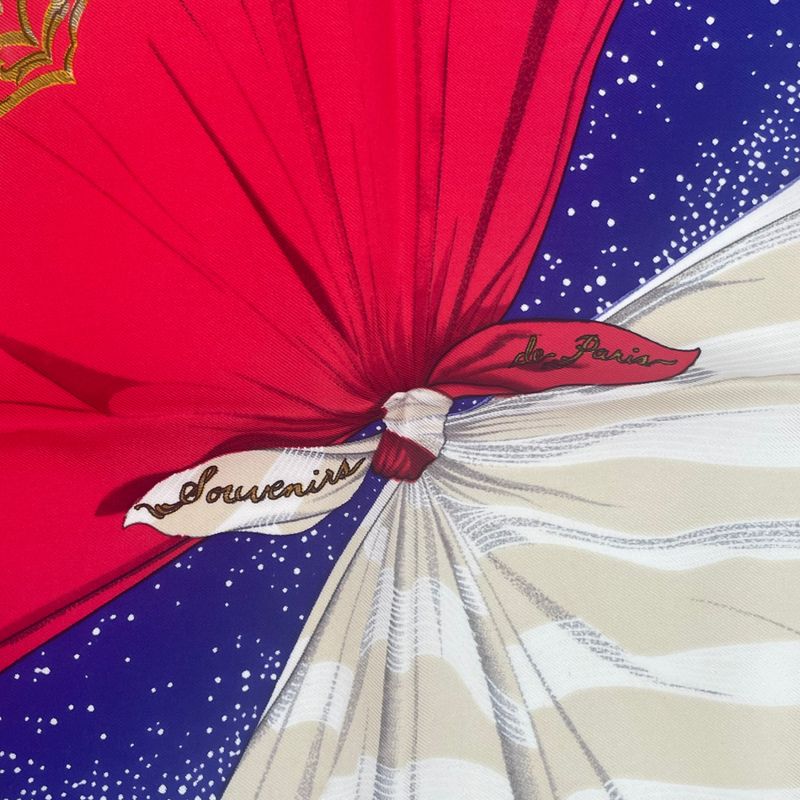 Hermes Scarf Silk Souvenirs de Paris Memories of Eiffel Tower