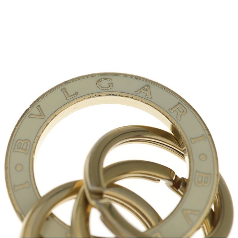 Bvlgari Keyring Key Ring Gold