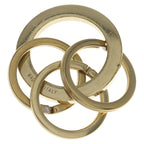 Bvlgari Keyring Key Ring Gold