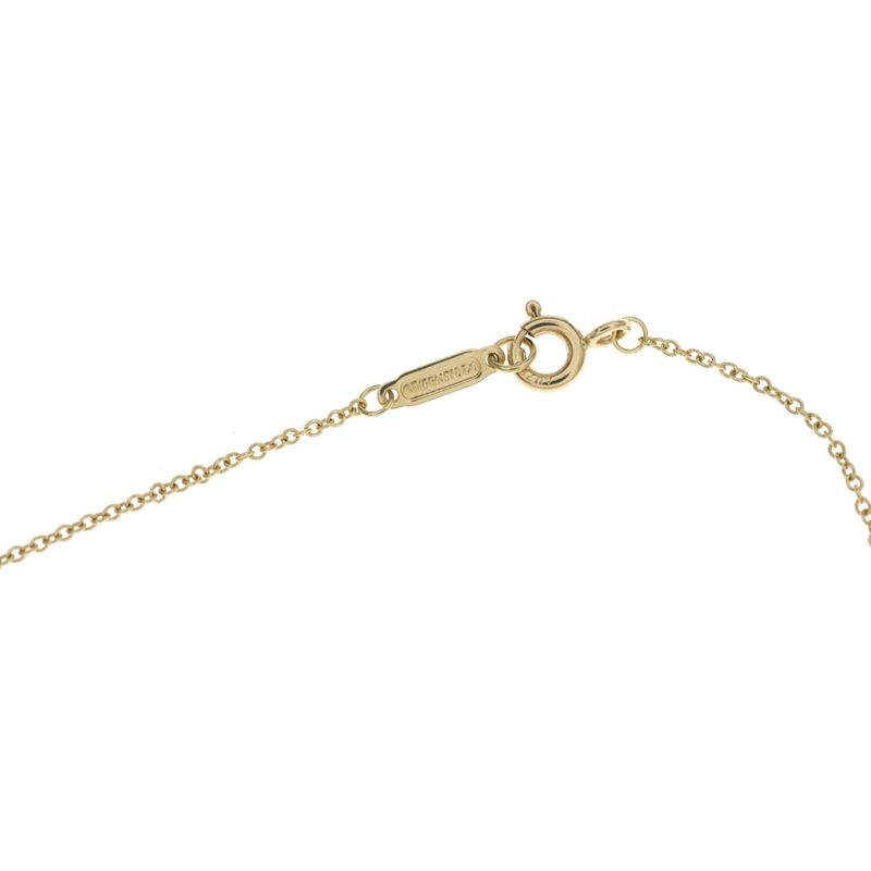 Tiffany & Co Daisy Key Diamond Pendant Top 18K Yellow Gold