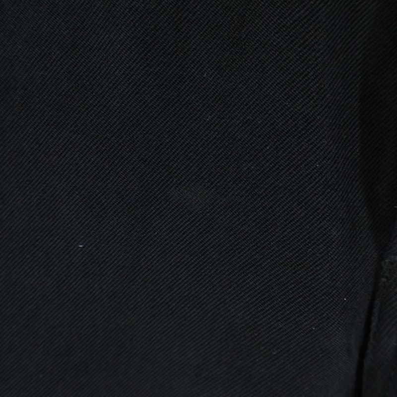 Dior Homme Chris Era Wool Stretch Pants Long Skinny Black