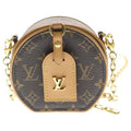 Louis Vuitton Monogram Chappo Necklace Mini Shoulder Bag Brown